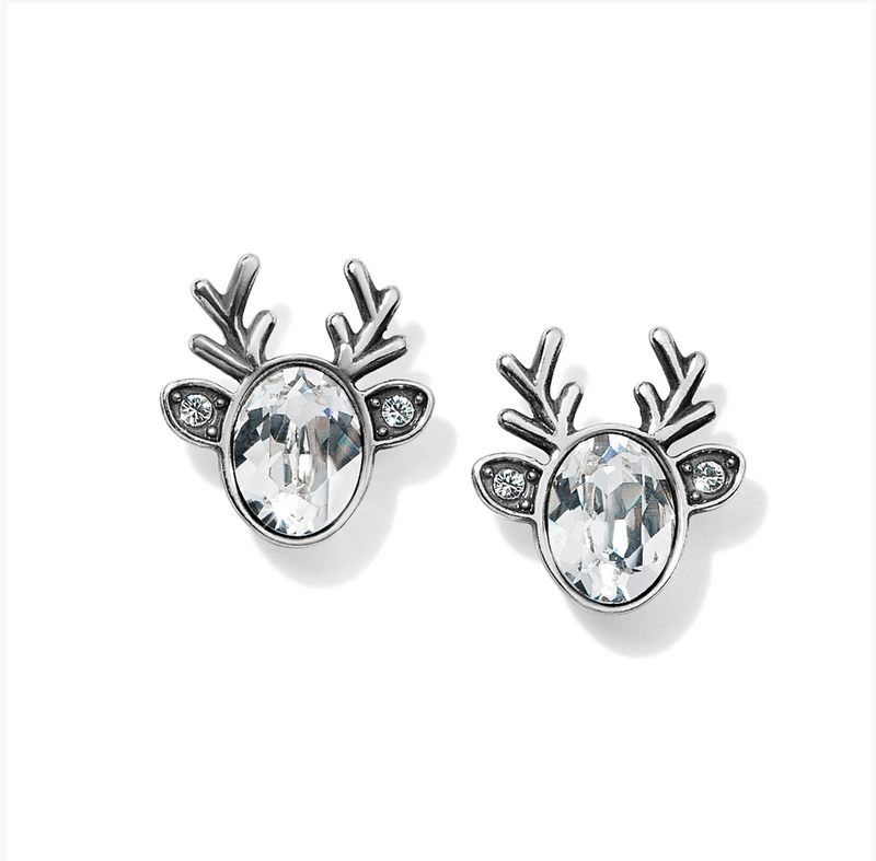 Reindeer Glitz Mini Post Earrings