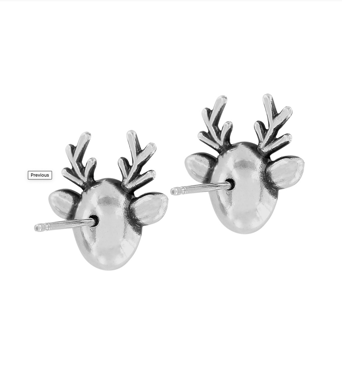 Reindeer Glitz Mini Post Earrings