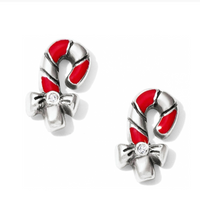 Christmas Candy Cane Mini Post Earrings