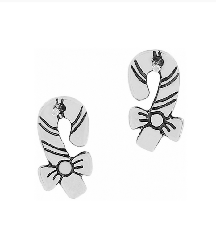 Christmas Candy Cane Mini Post Earrings