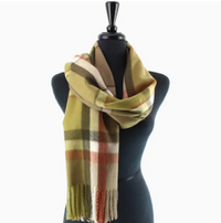 Fenella Plaid Scarf