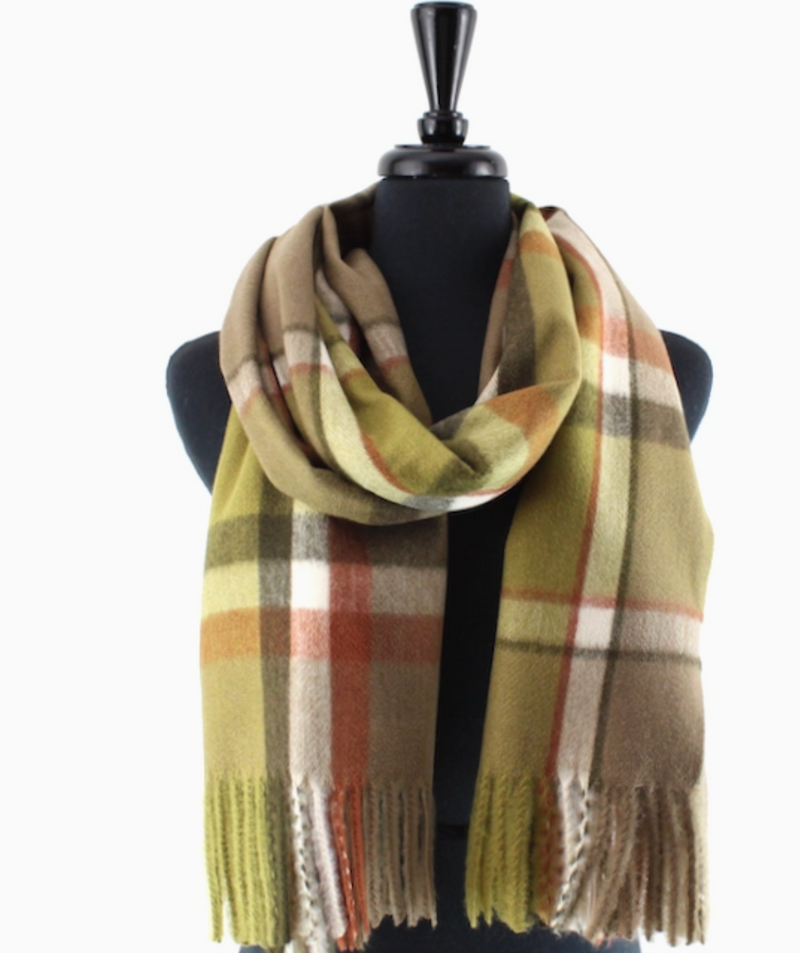 Fenella Plaid Scarf