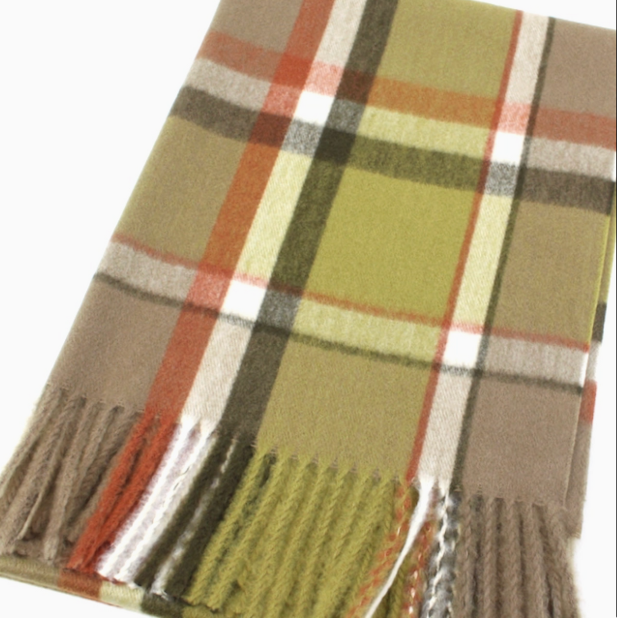 Fenella Plaid Scarf