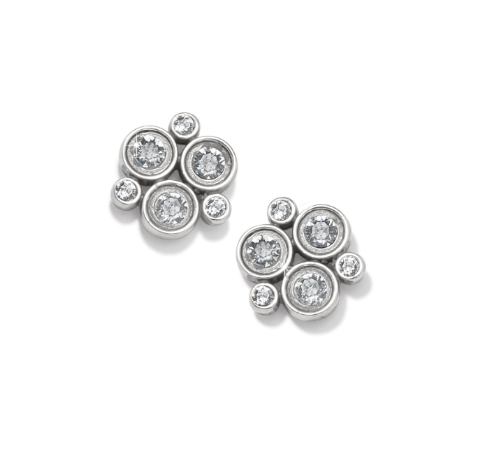 Constella Cluster Post Earrings