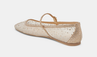 Reyes Crystal Ballet Flats