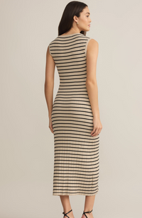 Gisele Stripe Midi Dress