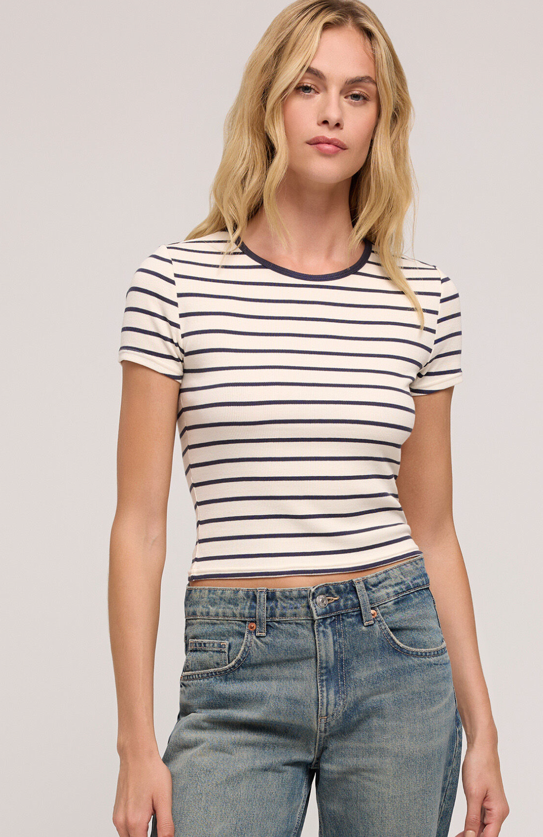 Saxton Striped Tee