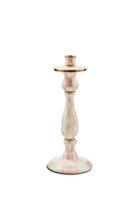 Rosy Check Large Candlestick