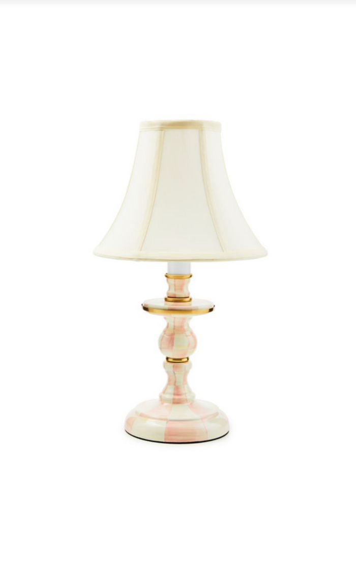 Rosy Check Candlestick Lamp