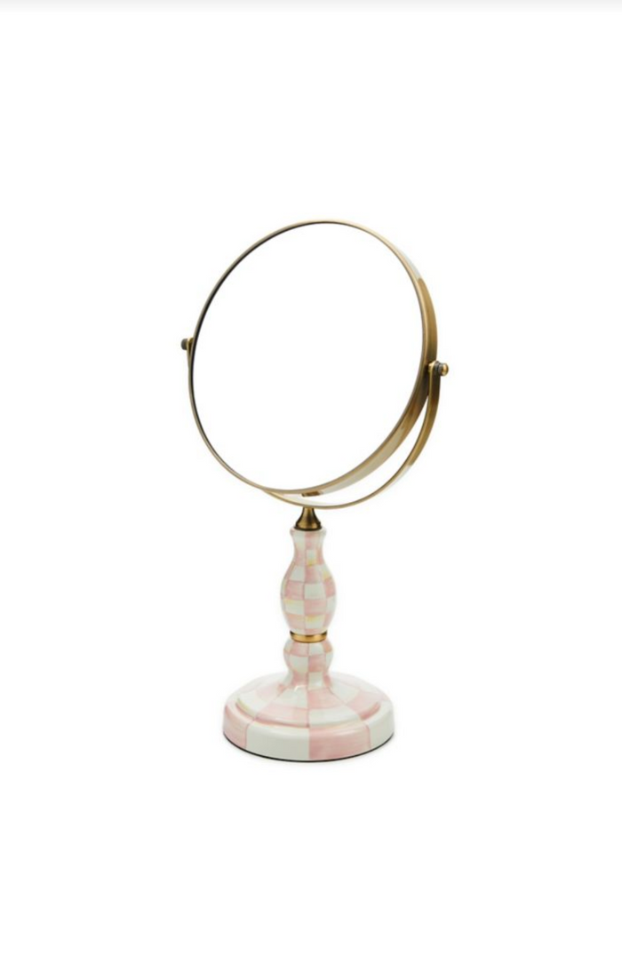 Rosy Check Vanity Mirror