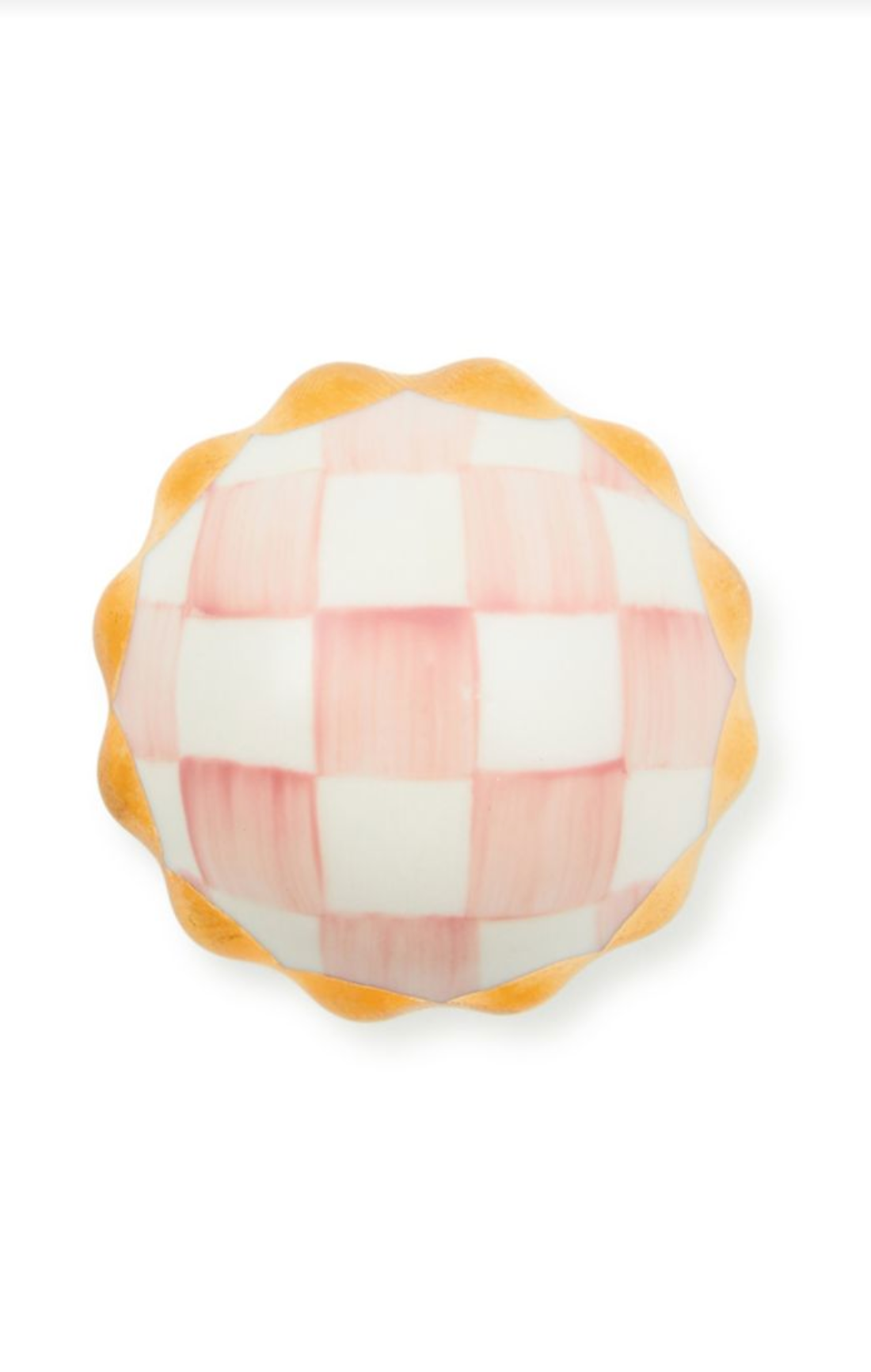 Rosy Check Petit Four Round Knob