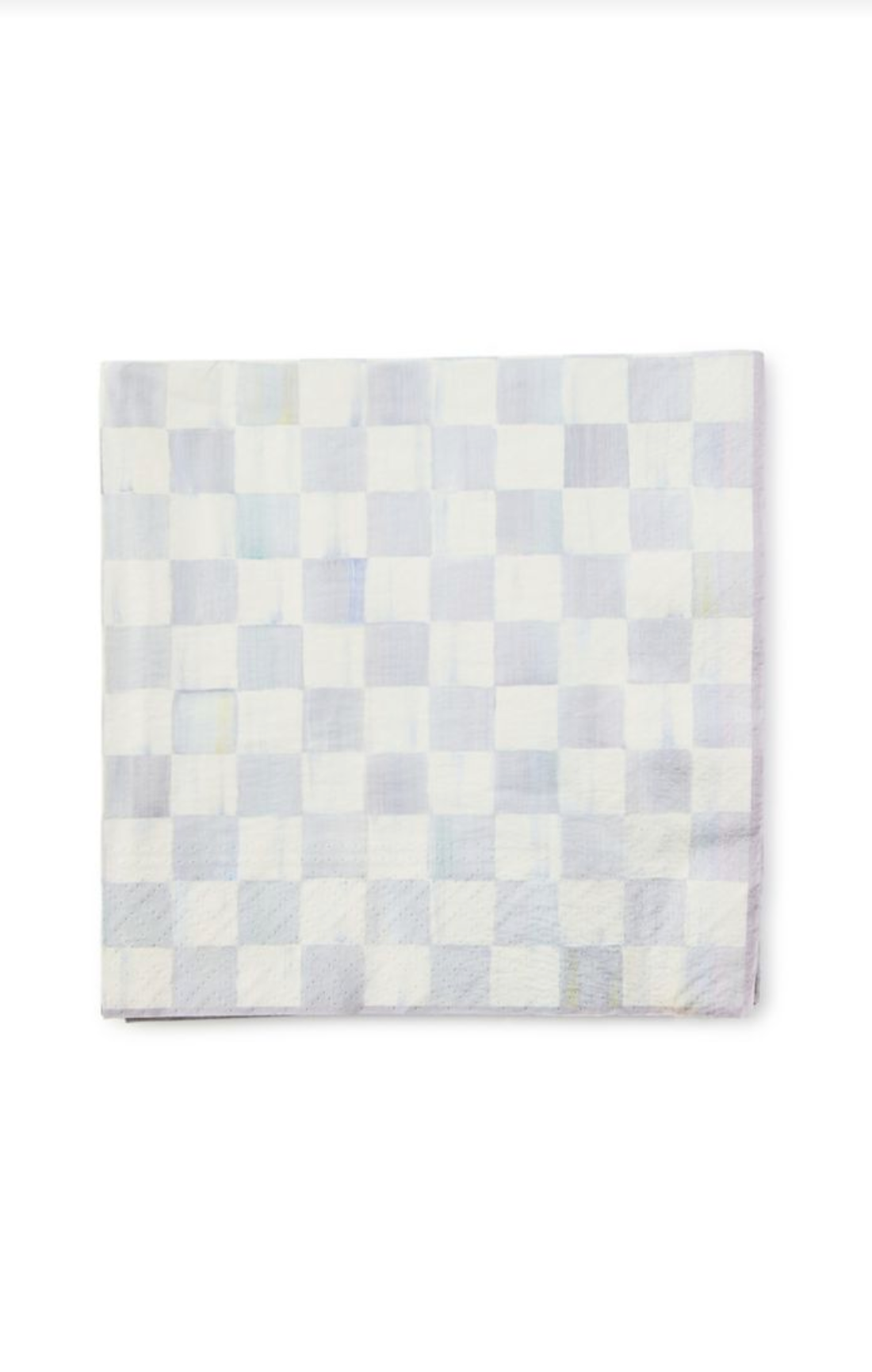 Sterling Check Dinner Paper Napkins