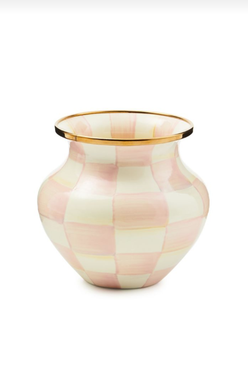 Rosy Check Vase