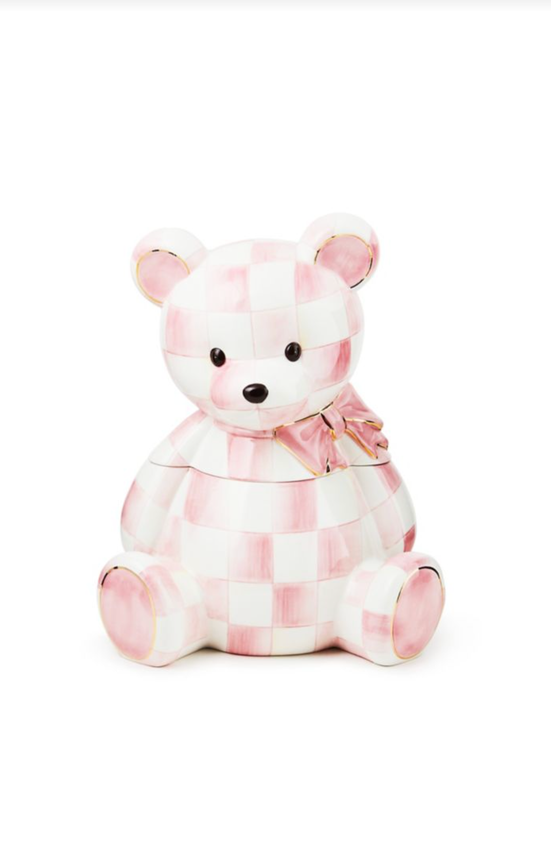 Rosy Bear Cookie Jar