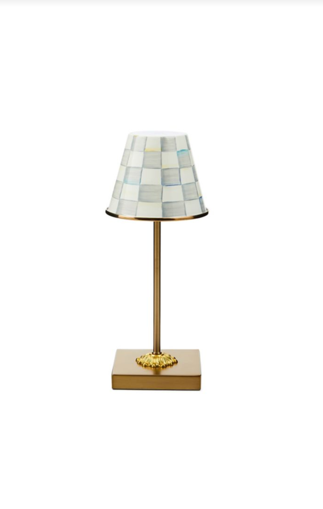 Sterling Check Led Rechargeable Cafe Table Lamp