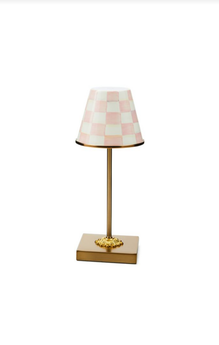Rosy Check Led Rechargeable Cafe Table Lamp