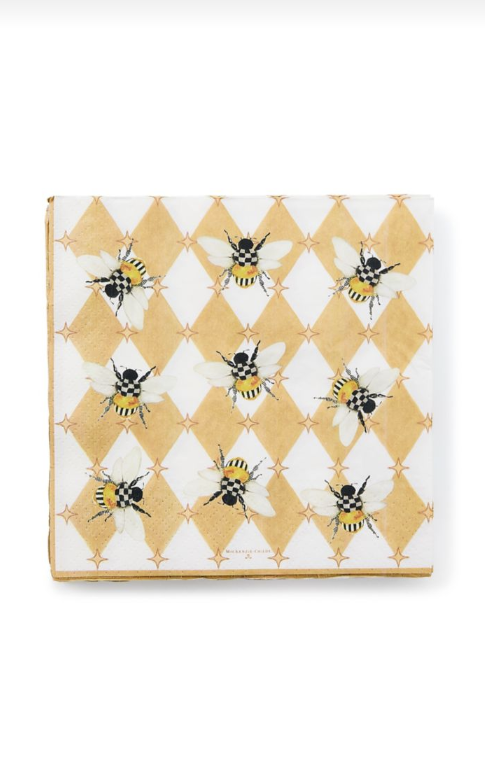 Queen Bee Dinner Paper Napkins