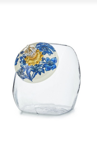 Cookie Jar With Royal English Garden Lid