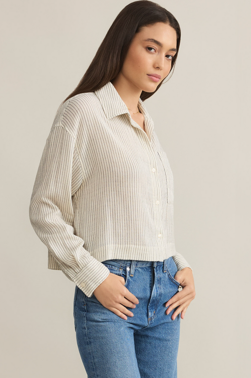 Del Mar Striped Shirt