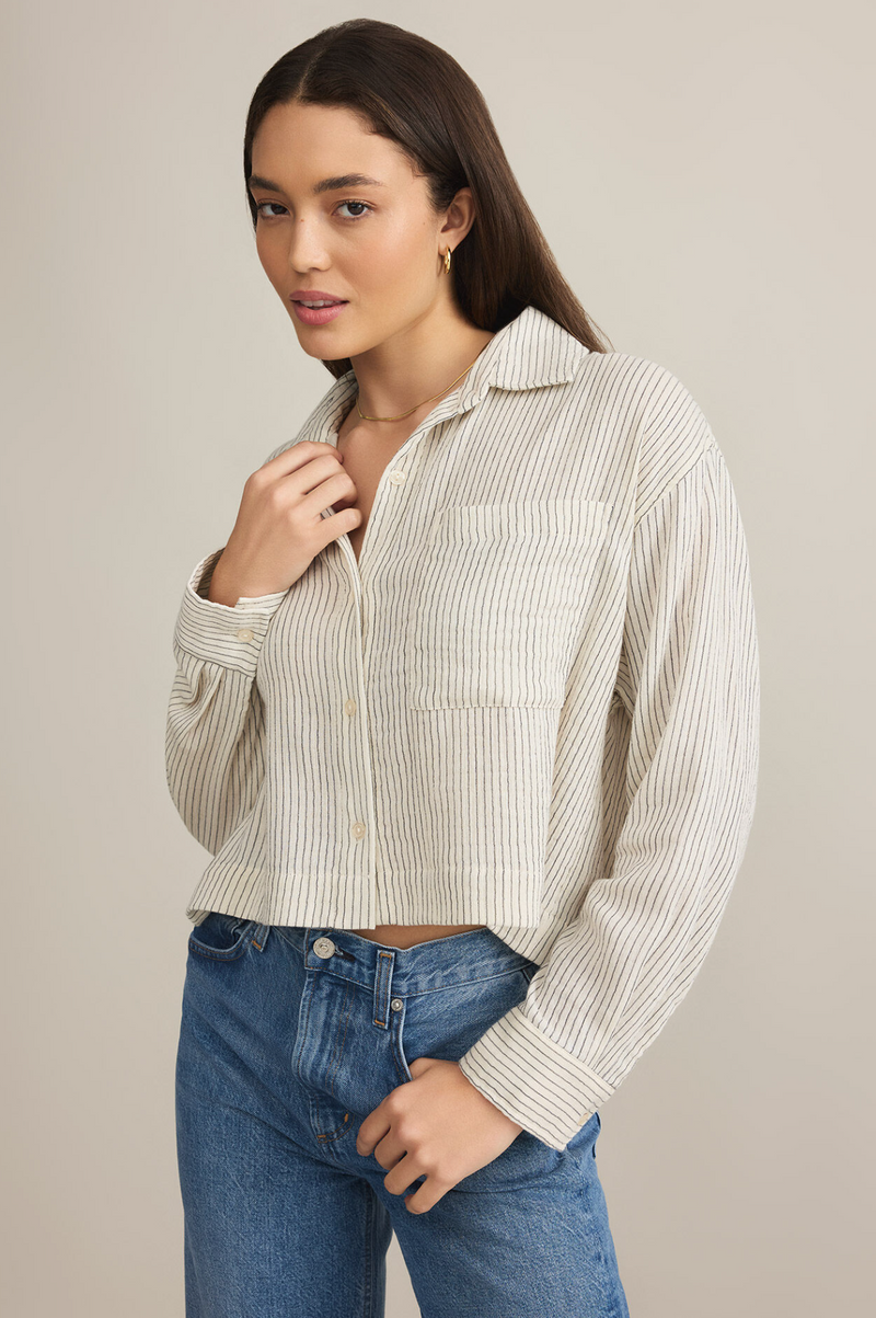 Del Mar Striped Shirt