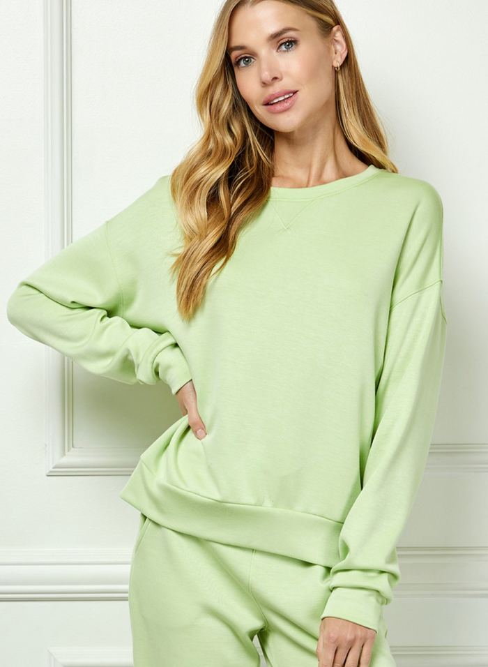 Long Sleeve Soft Lounge Top