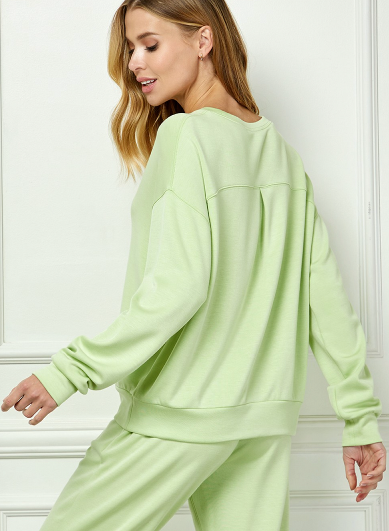 Long Sleeve Soft Lounge Top