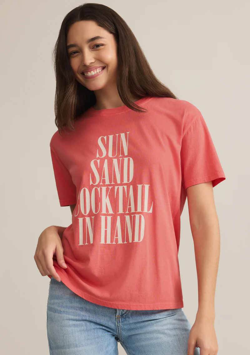 Sun & Sand Boyfriend Tee