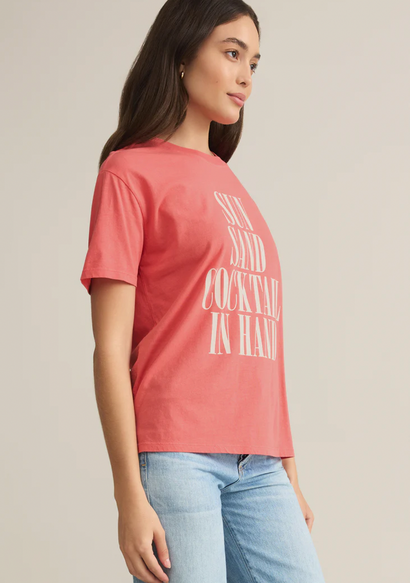 Sun & Sand Boyfriend Tee