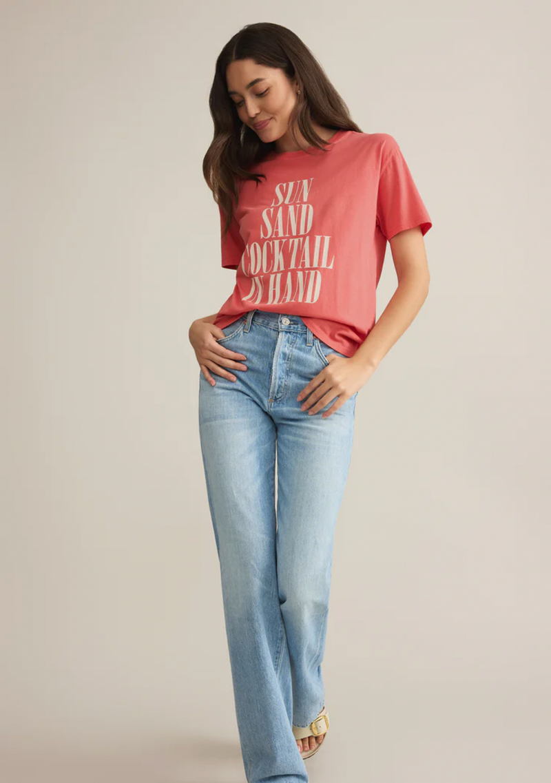 Sun & Sand Boyfriend Tee