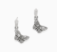 Bloom Butterfly Petite Post Drop Earrings