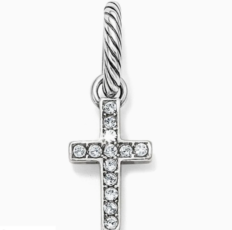 Starry Night Cross Charm