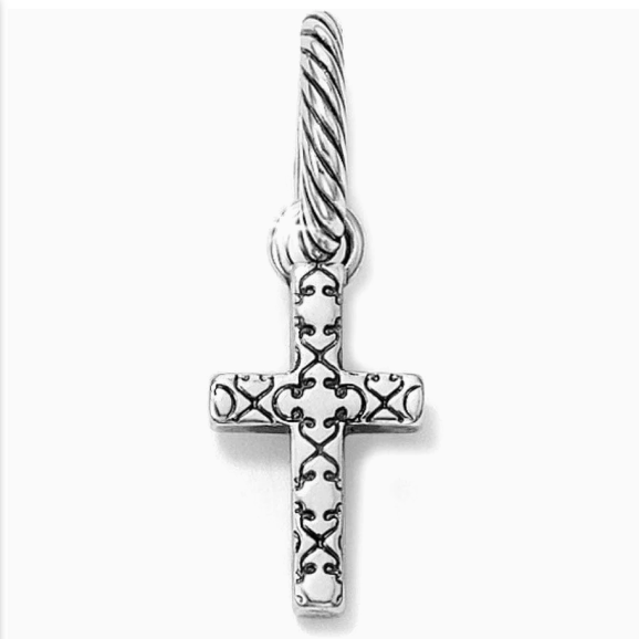 Starry Night Cross Charm