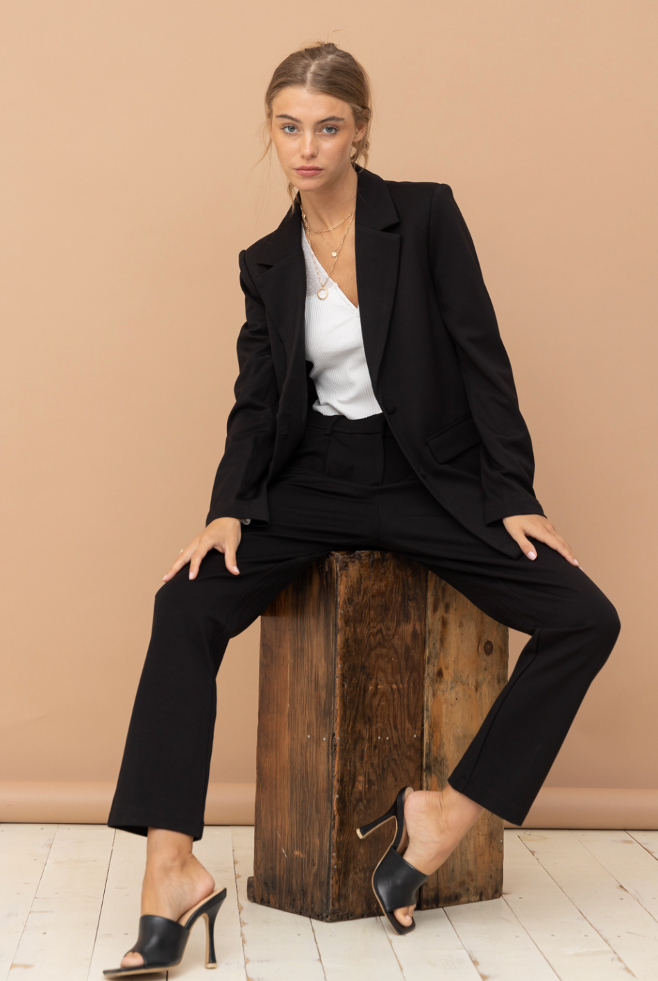 Blazer with Pants Set