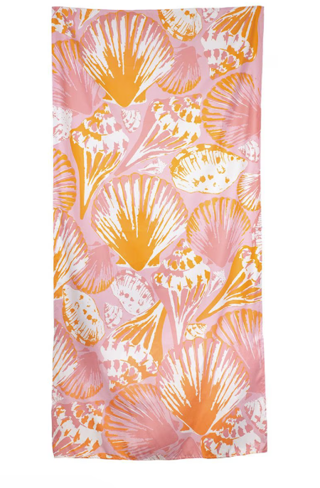 Sanibel Beach Towel in Pink