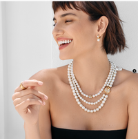 Trust Your Journey Pearl Necklace