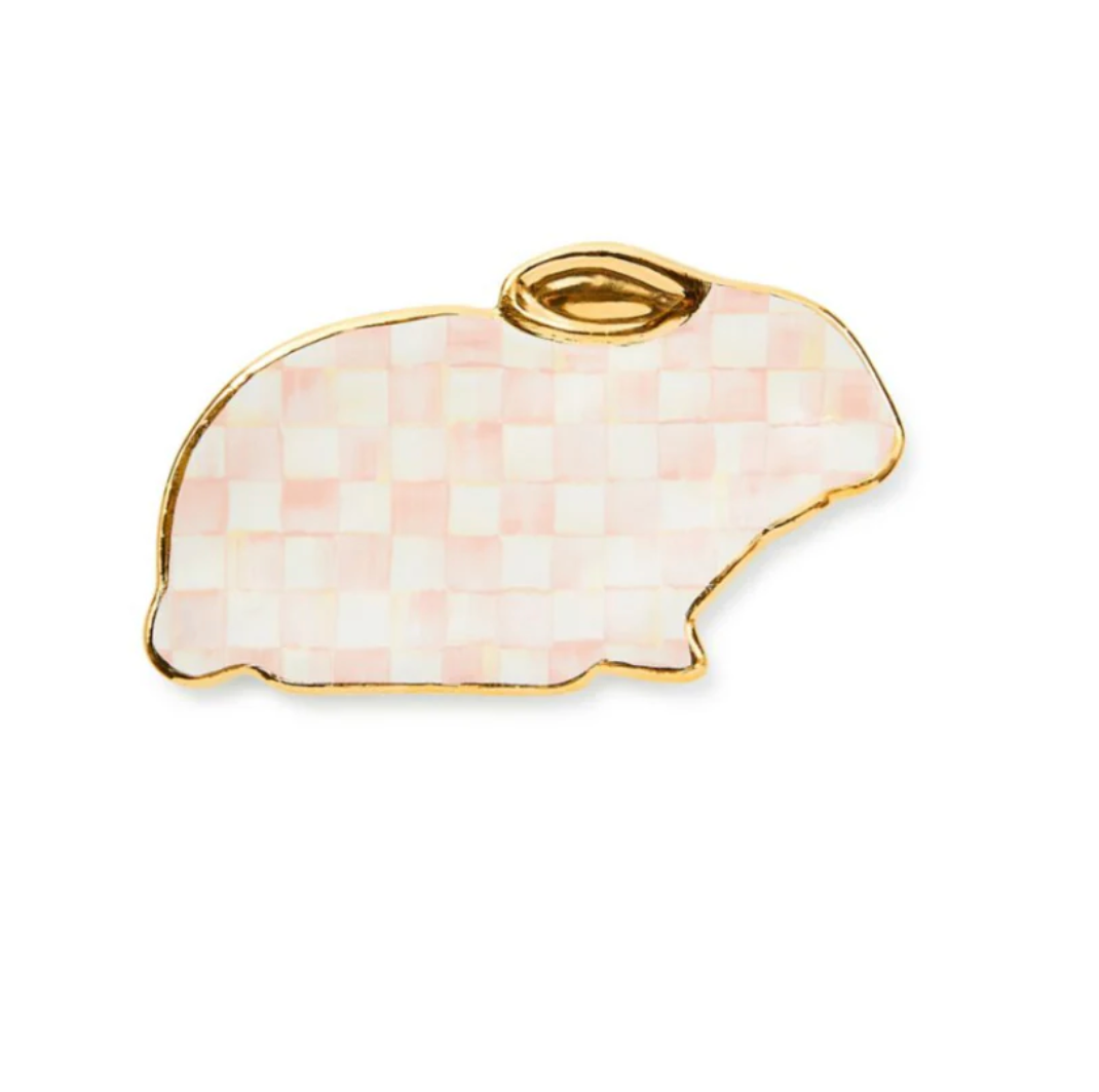 Rosy Check Bunny Dish