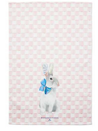 Tattoo Bunny Dish Towel