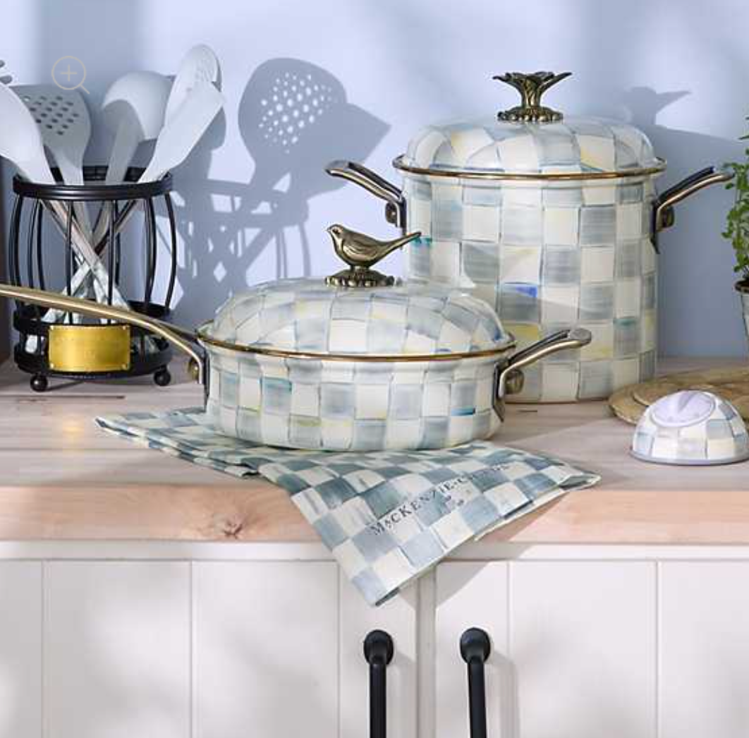 Sterling Check Dish Towel