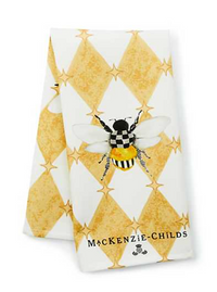 Honeycomb With Bees Dish Towel