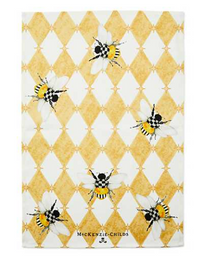 Honeycomb With Bees Dish Towel