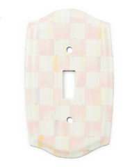 Rosy Check Single Toggle Switch Plate