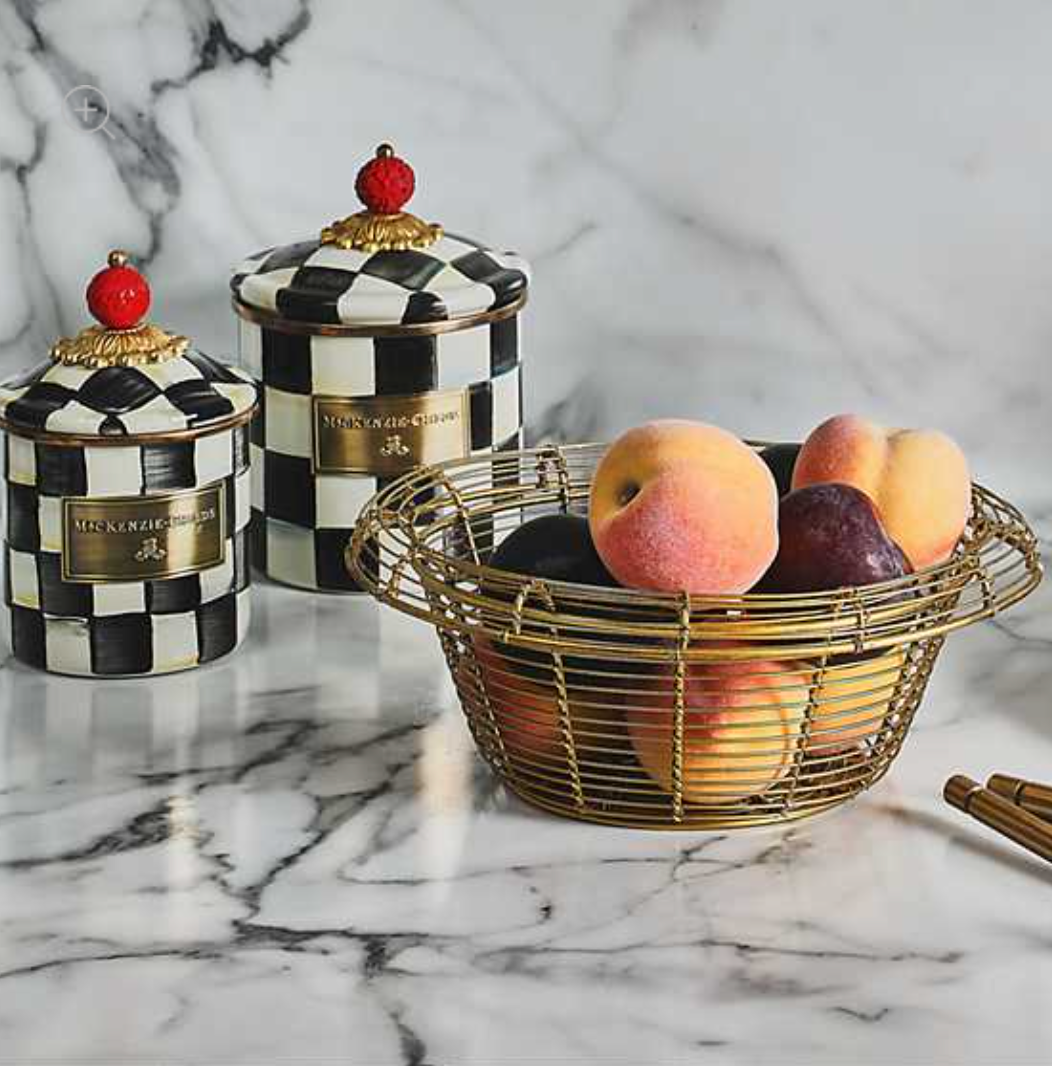 Courtly Check Demi Canister
