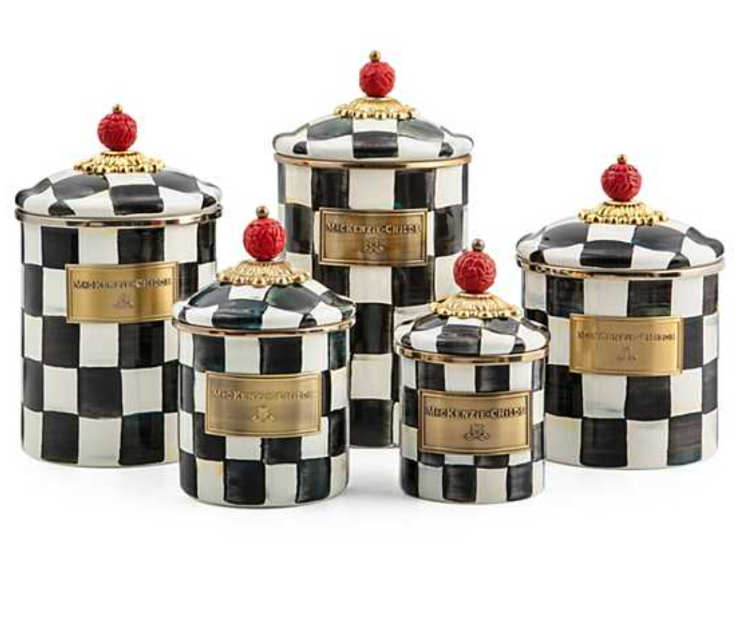 Courtly Check Demi Canister