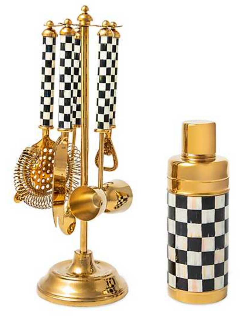 Courtly Check 3260 Gold Cocktail Shaker