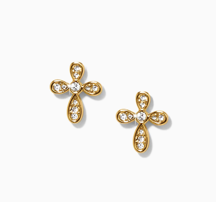 Enchanting Cross Post Earrings
