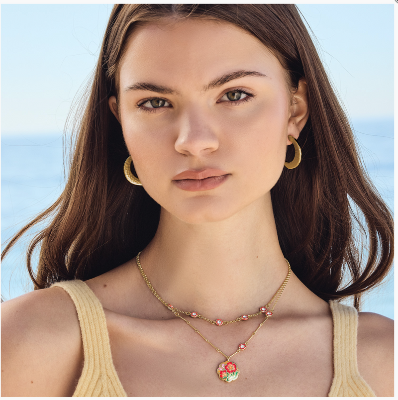 Sydney Poppy Short Necklace