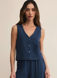 Solace Jersey Denim Top