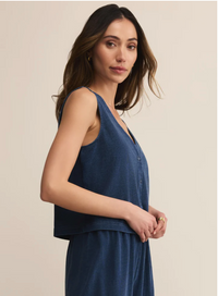 Solace Jersey Denim Top