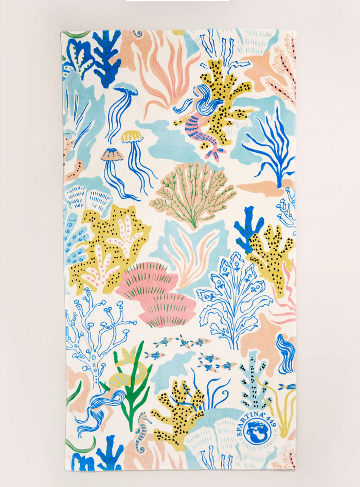 Beach Towel Mermaid Sea