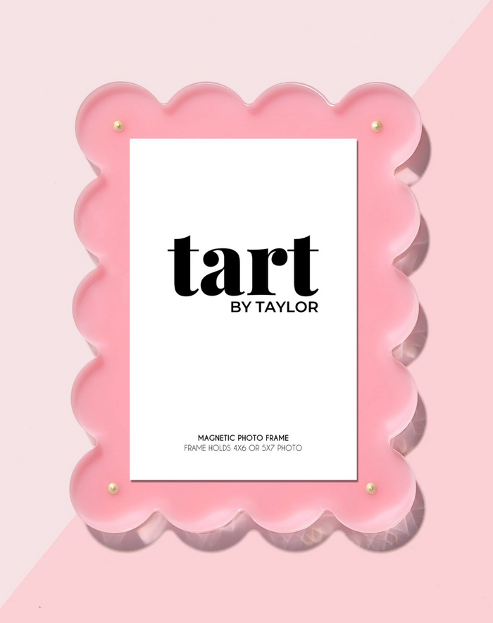 Light Pink Acrylic Picture Frame